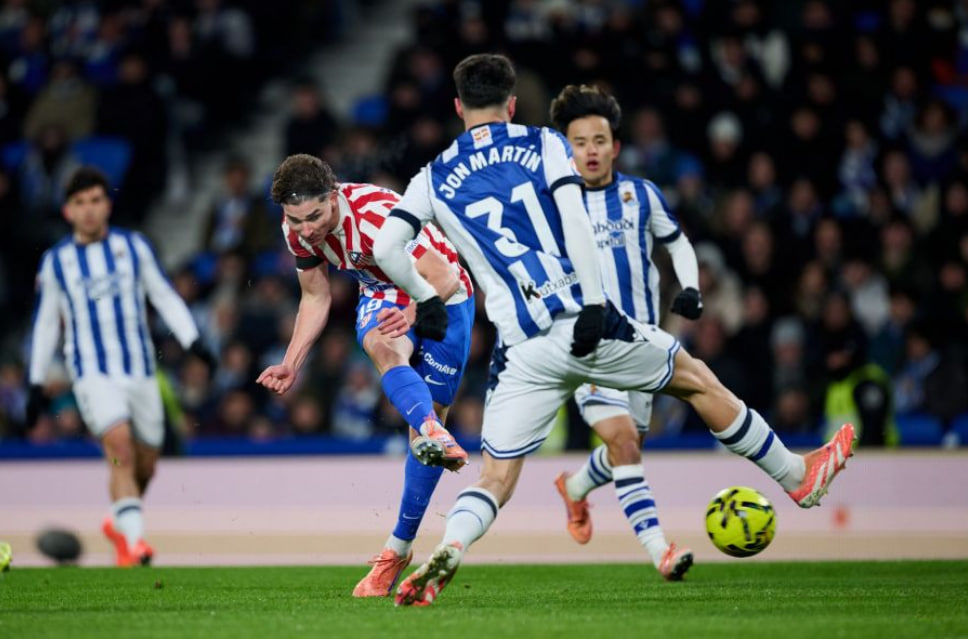 Real Sociedad vs Atletico Madrid (03:00 � 05/01) | Xem lại trận đấu